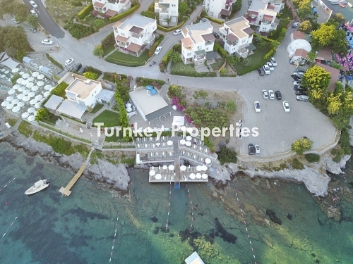 Bodrum, Bitez Aktur Sitesi Satılık 3+2 Villa | Deniz Manzaralı, Bahçeli, Mavi Bayraklı Plaj