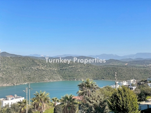 Bodrum Güvercinlik'te Satılık Özel Tasarım 2+1 Ters Dubleks Ev - Deniz Manzaralı, Site İçerisinde
