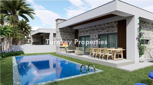 Single-Storey Villa for Sale Near the Sea in Akyarlar, Bodrum