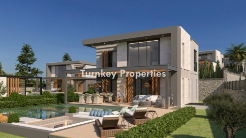 Bodrum Torba'da Satılık Lüks Villa - Doğa İçinde Modern Yaşam Alanları
