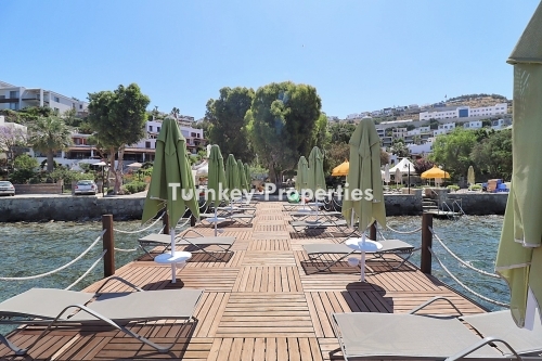Sea View Villa for Sale in Gundogan | Private Beach, Spacious Terrace, and Central Location