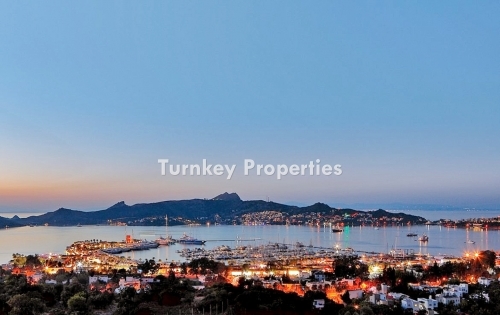 Yalıkavak Marina ve Deniz  Manzarasıyla Büyüleyen 3+1 Satılık Lüks Villa!