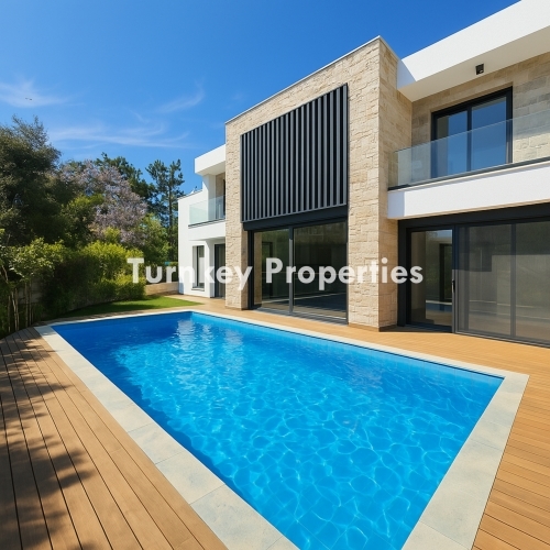 Villa for Sale in Bitez, Bodrum | Private Pool, Smart System, 612 sqm Private Plot