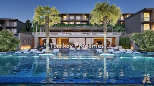 Dörttepe'de Deniz Manzaralı Lüks 1+1 ve 2+1 Daireler - Modern Tasarım ve Geniş Sosyal Olanaklar