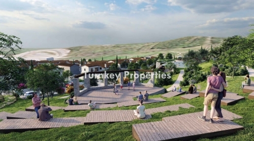 Special Opportunity for Sale in Kemikler, Luxury Villas Offering 24-Month Installments at Zero Interest - Unique Living Spaces Where Modern and Traditional Design Meet in the Heart of Nature