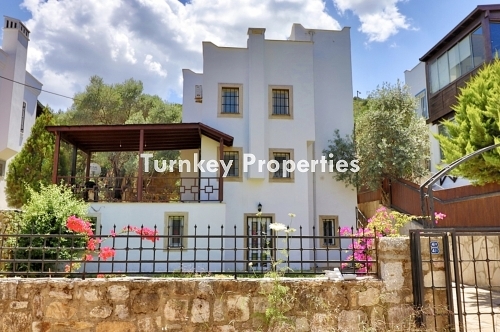 House for Sale in Torba, Bodrum | Walking Distance to the Beach, Private Garden