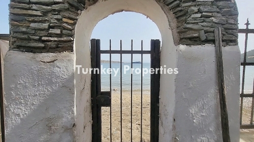 Türkbükü Denize Sıfır Satılık Villa | Eşi Benzeri Olmayan Sahil Evi