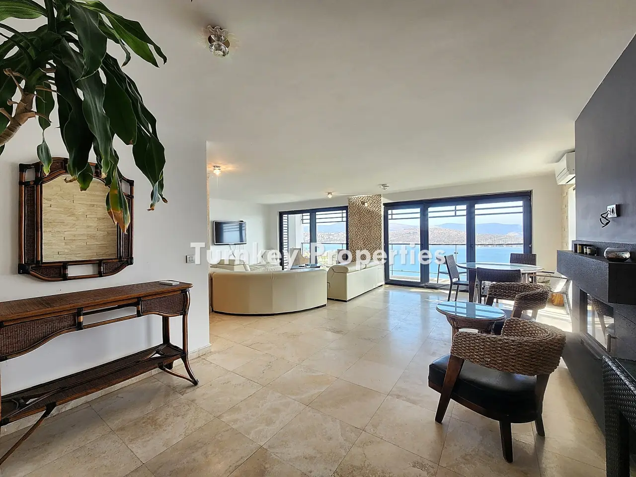Seafront Apartment for Sale in Gumbet Bodrum with a Private Beach — 5