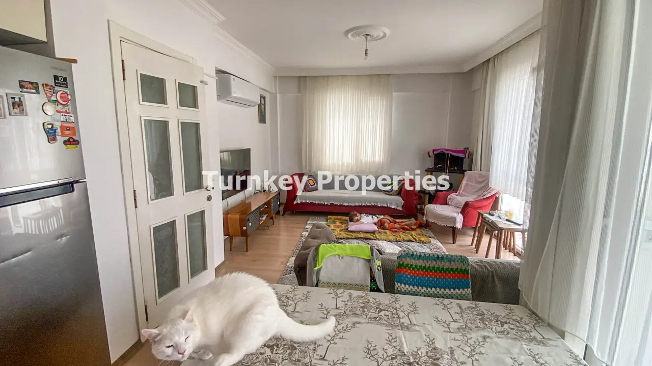 Two-Bedroom Flat with Balcony for Sale in Central Mumcular Bodrum — 3