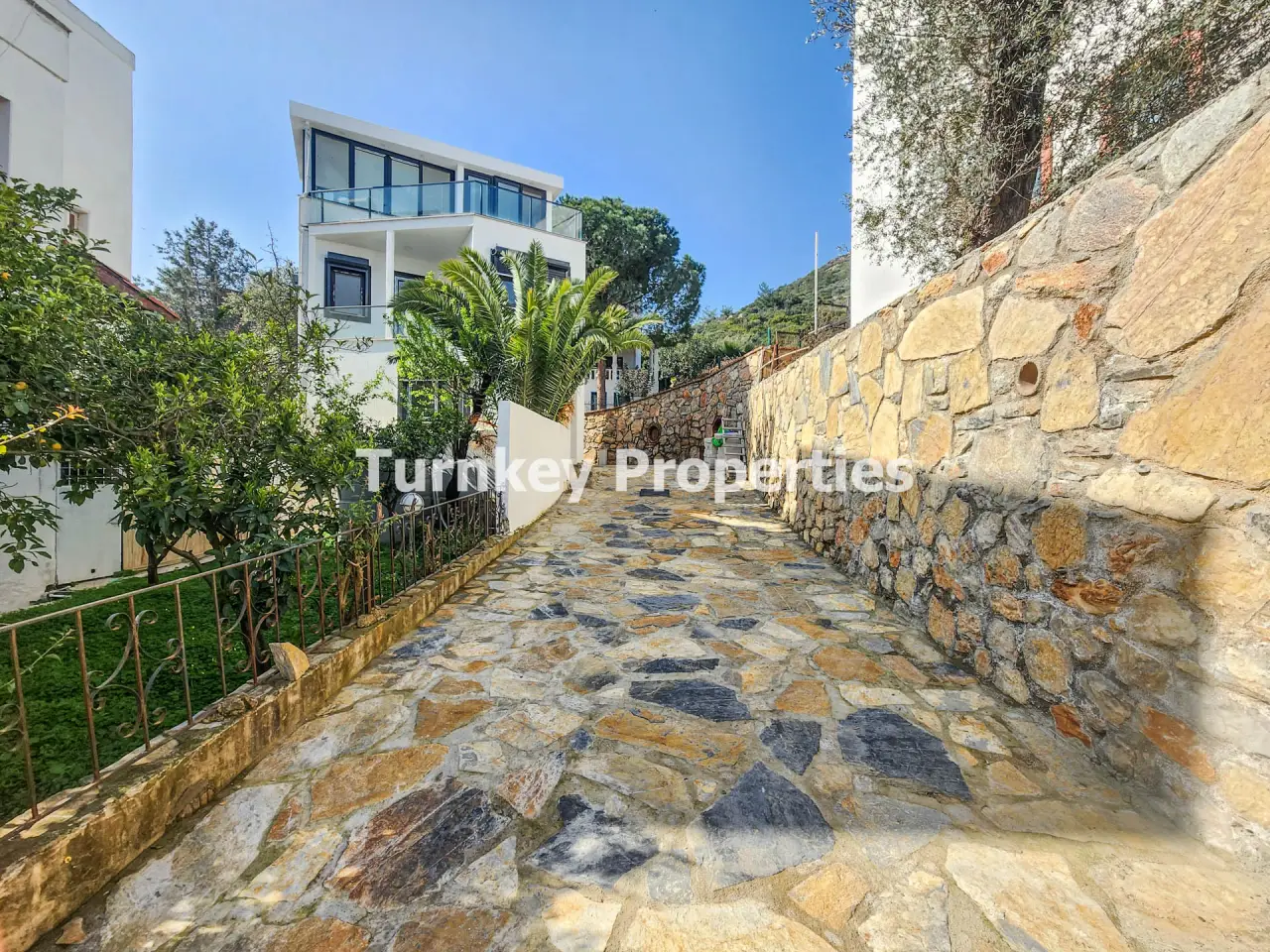 Bodrum Torba Satılık Villa Özel Bahçeli Deniz Manzaralı Müstakil — 3