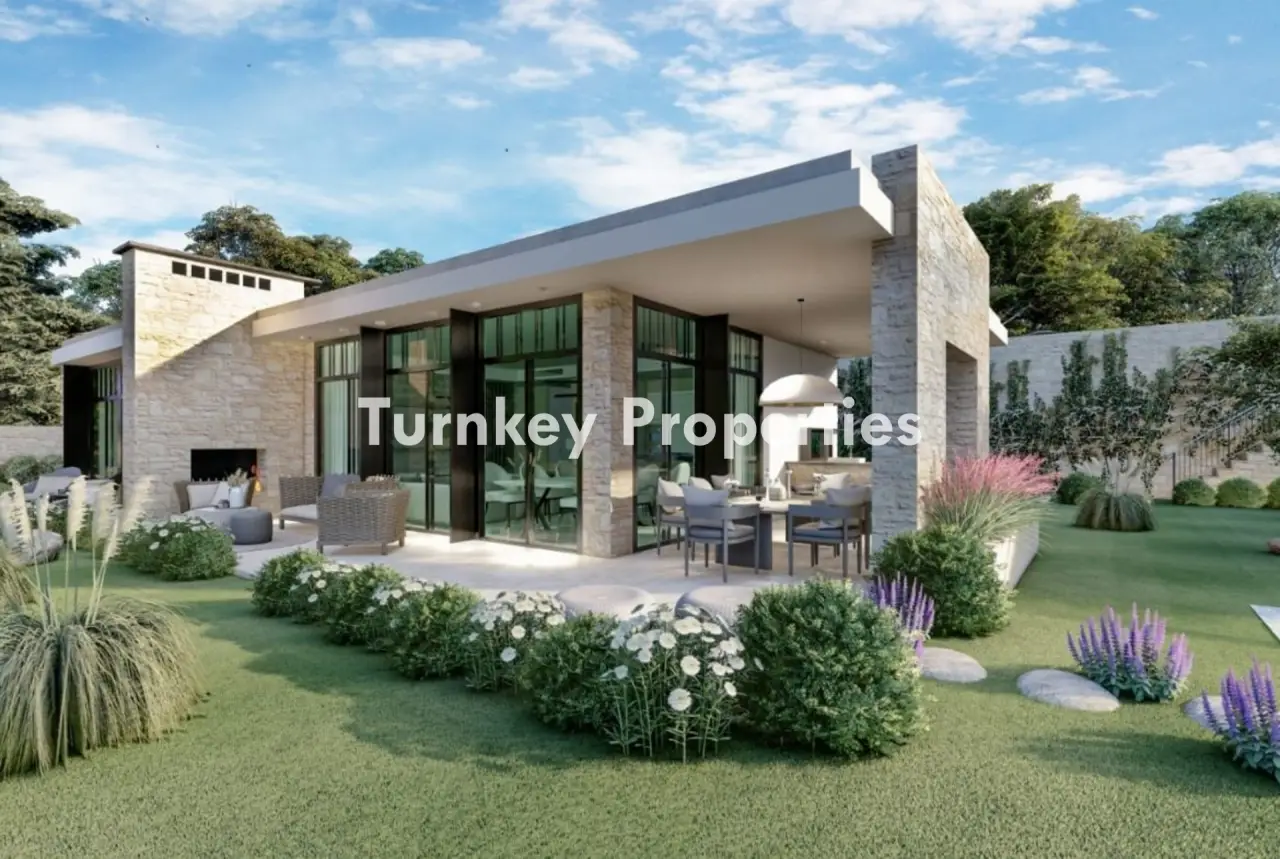 Bodrum, Yalıkavak Geris’te Özel Havuzlu Satılık 4+1 Villa Bahçeli — 2