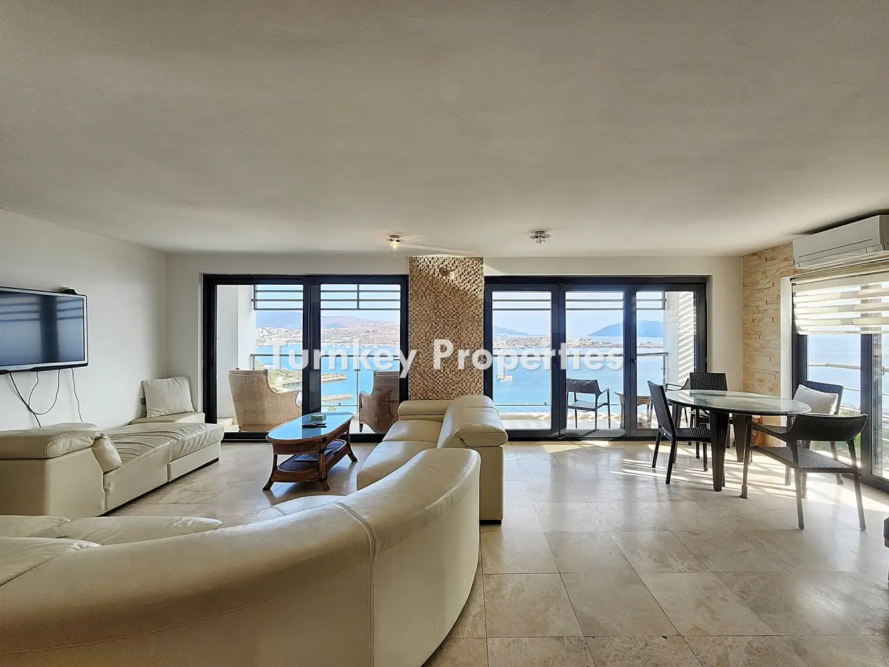 Seafront Apartment for Sale in Gumbet Bodrum with a Private Beach — 3