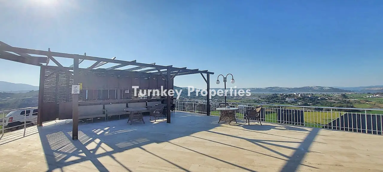 A Furnished One-Bedroom Lake-View Flat to Rent in Dorttepe, Milas — 3