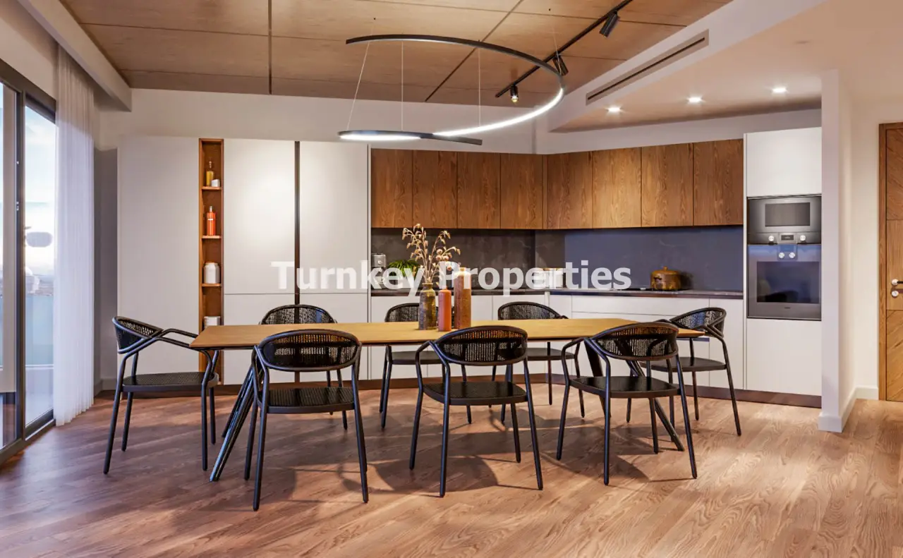 Appartement à vendre à Gumbet avec 3 chambres et terrasse vue mer — 5