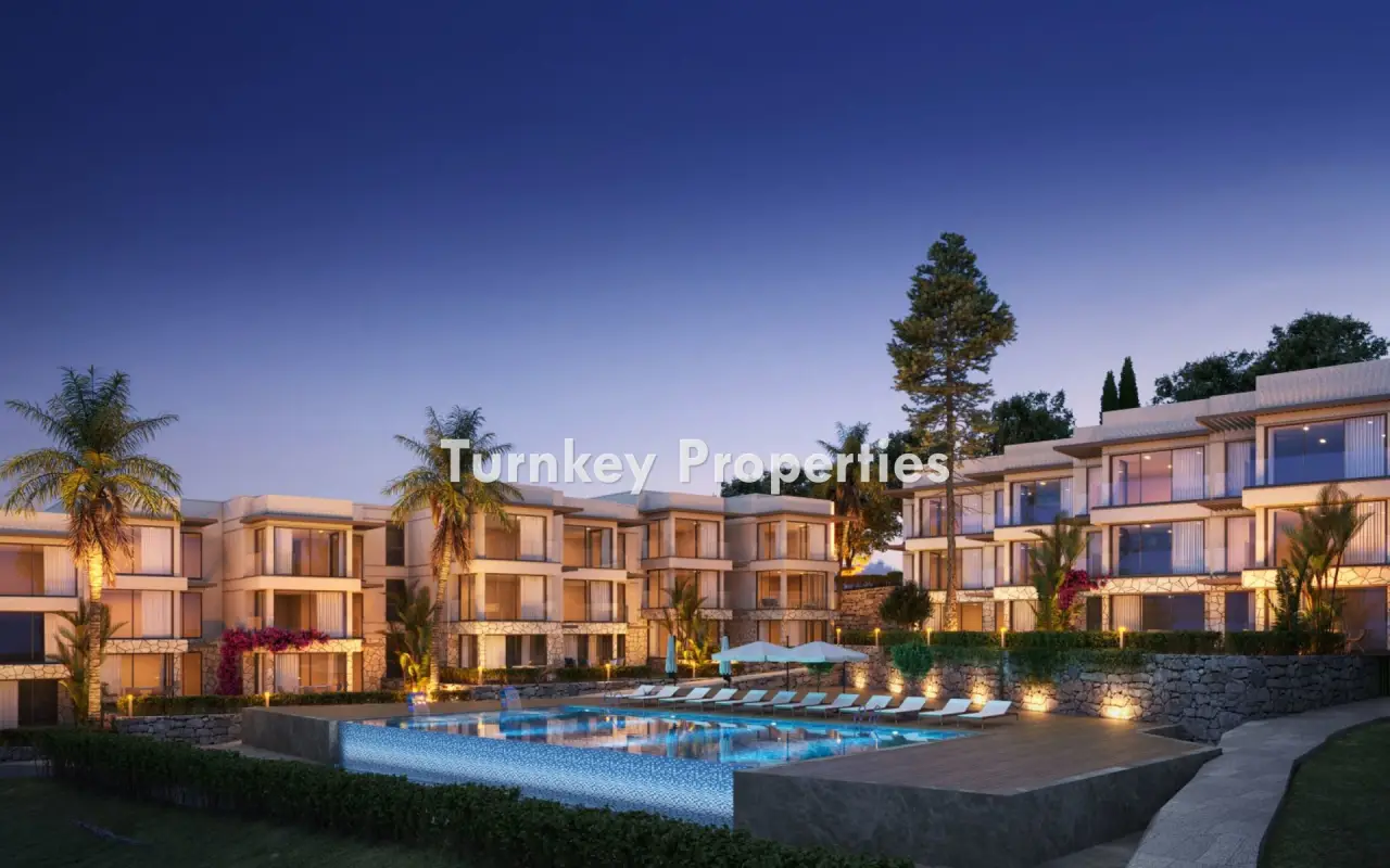 Seafront Apartments for Sale in Yalikavak with a Beach and a Pool — 3