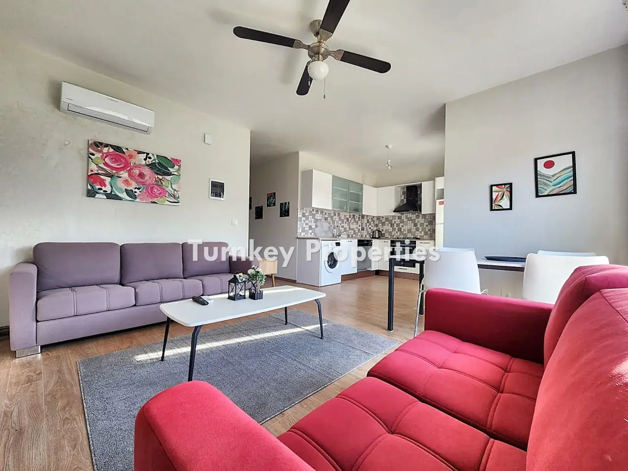 Garden Flat With A Pool And Parking For Sale In Poyrazkoy Meselik — 4