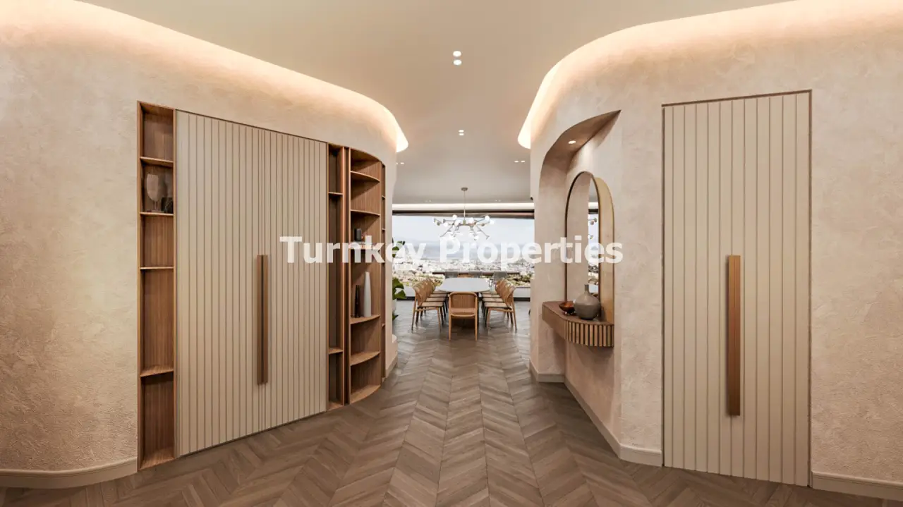 Villa moderne à vendre à Konacik Bodrum avec terrasses et vue mer — 4
