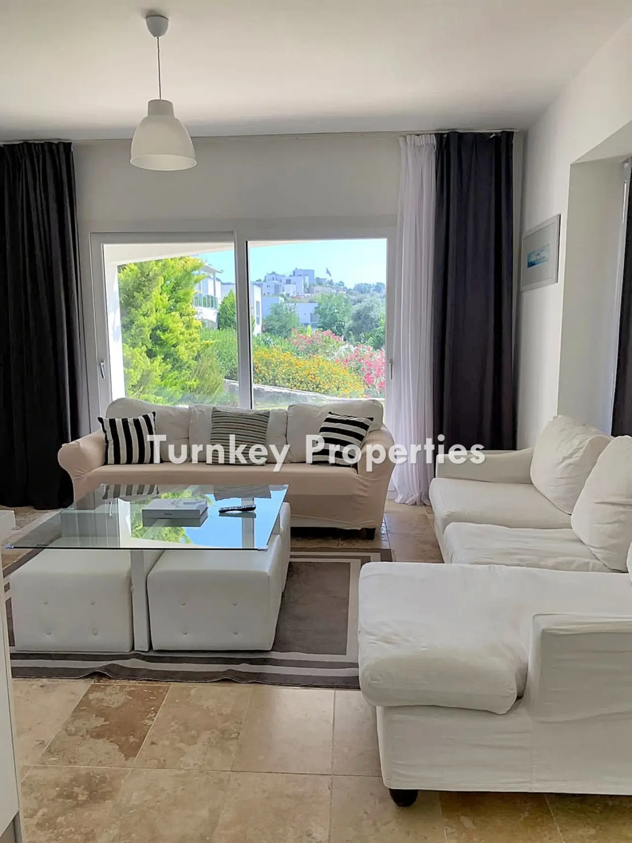 Furnished Garden Flat for Annual Rent in Central Yalikavak Bodrum — 2