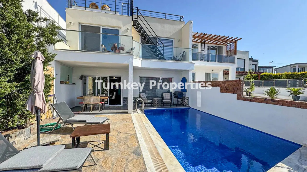 Koyunbaba Satılık Villa Özel Havuzlu Deniz Manzaralı Müstakil Ev — 3