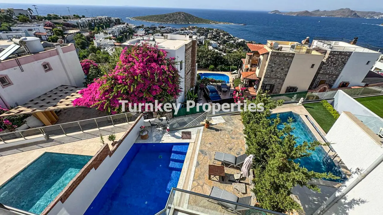 Koyunbaba Satılık Villa Özel Havuzlu Deniz Manzaralı Müstakil Ev — 2