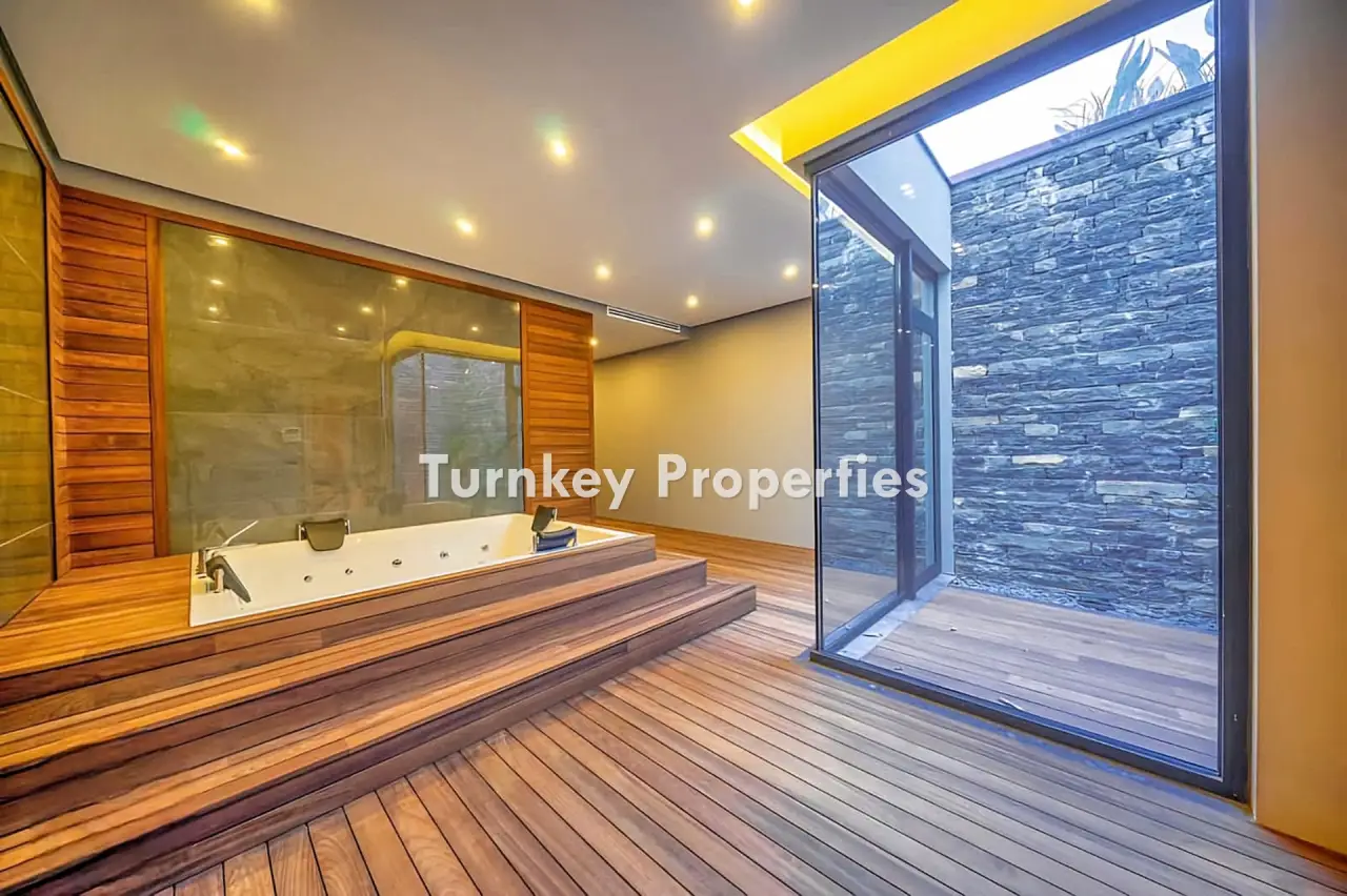 Bodrum Yalıkavak'ta Marina Manzaralı Satılık Müstakil Özel Villa — 4