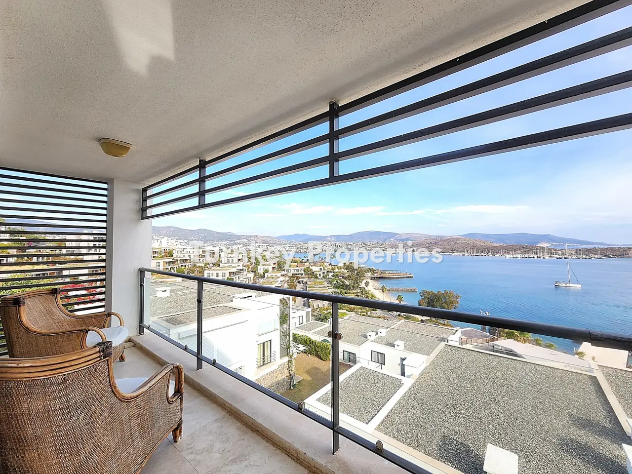 Seafront Apartment for Sale in Gumbet Bodrum with a Private Beach — 2