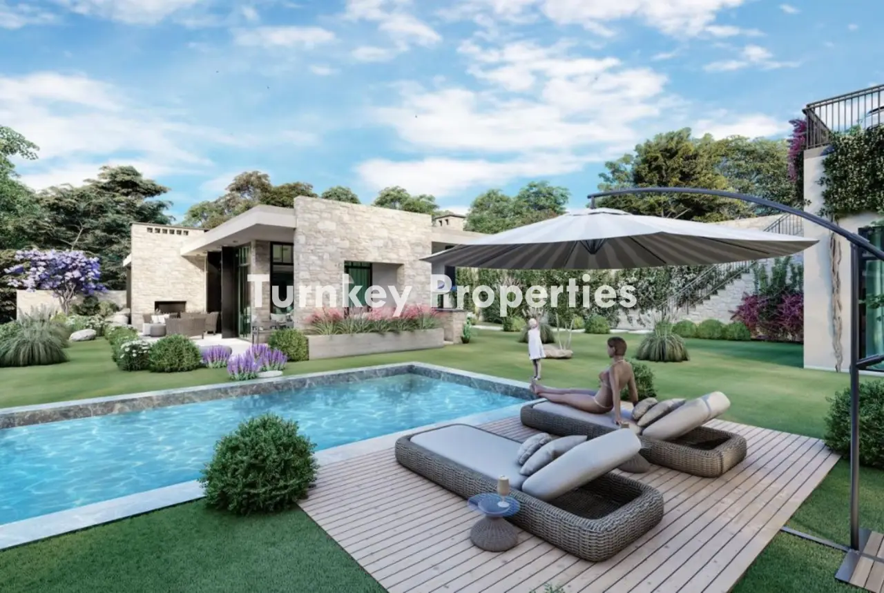 Bodrum, Yalıkavak Geris’te Özel Havuzlu Satılık 4+1 Villa Bahçeli — 3
