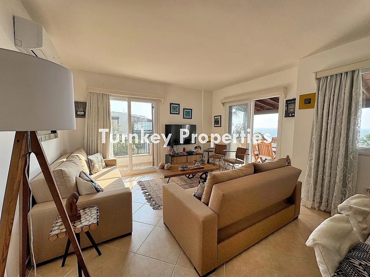 Sea-View 3-Bed Flat for Summer Rental in Geris, Yalikavak, Bodrum — 3