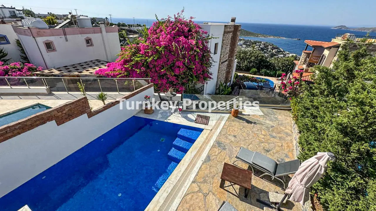 Koyunbaba Satılık Villa Özel Havuzlu Deniz Manzaralı Müstakil Ev — 4