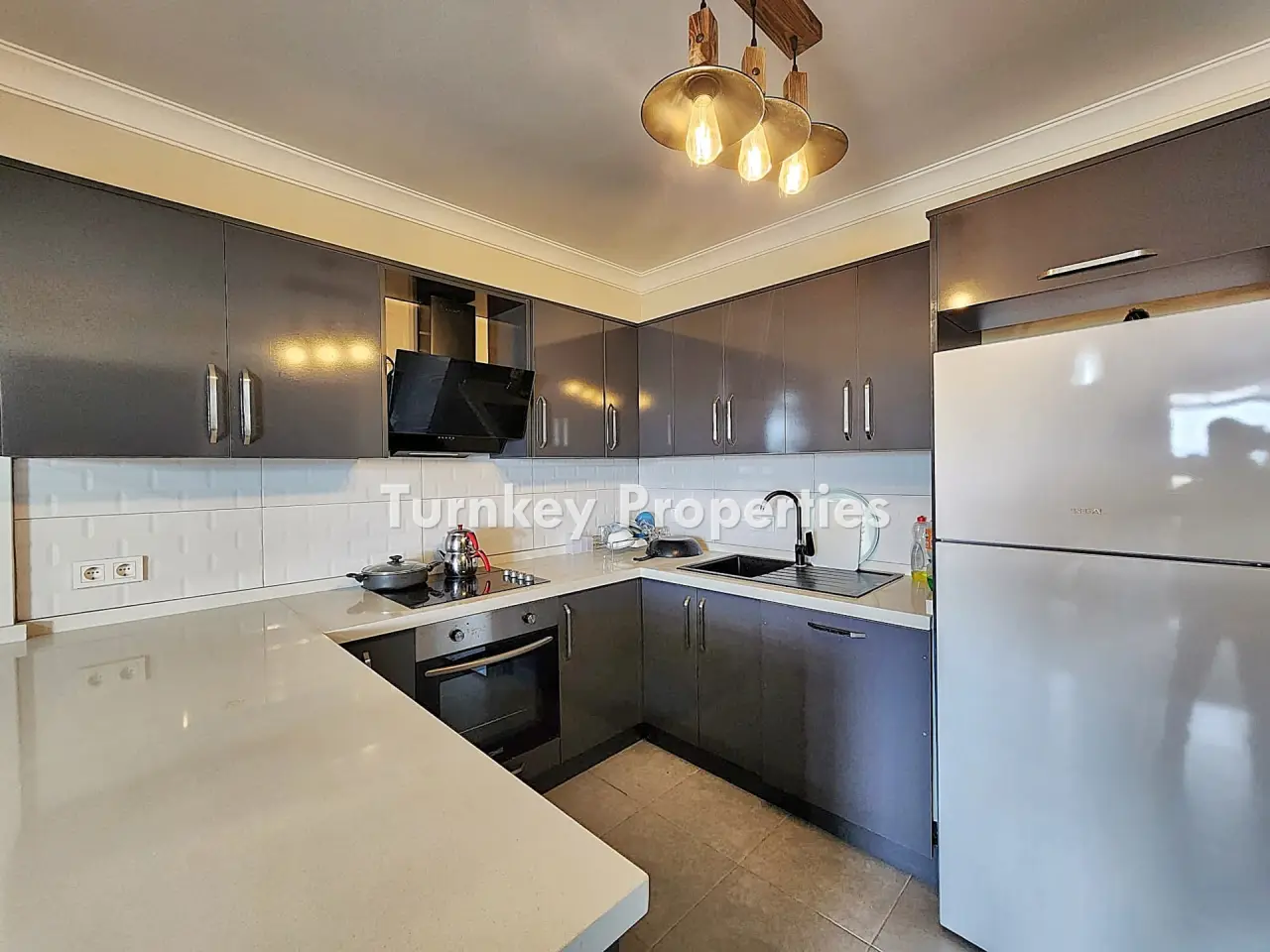 Lake View Flat For Sale In Dorttepe With Two Bedrooms Plus Garden — 4