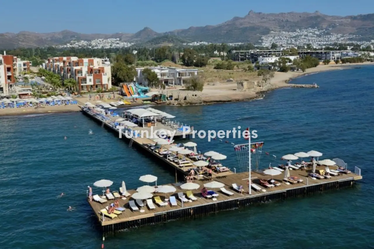 Seafront Apartment For Sale In Kadikalesi With Pools And A Beach. — 2