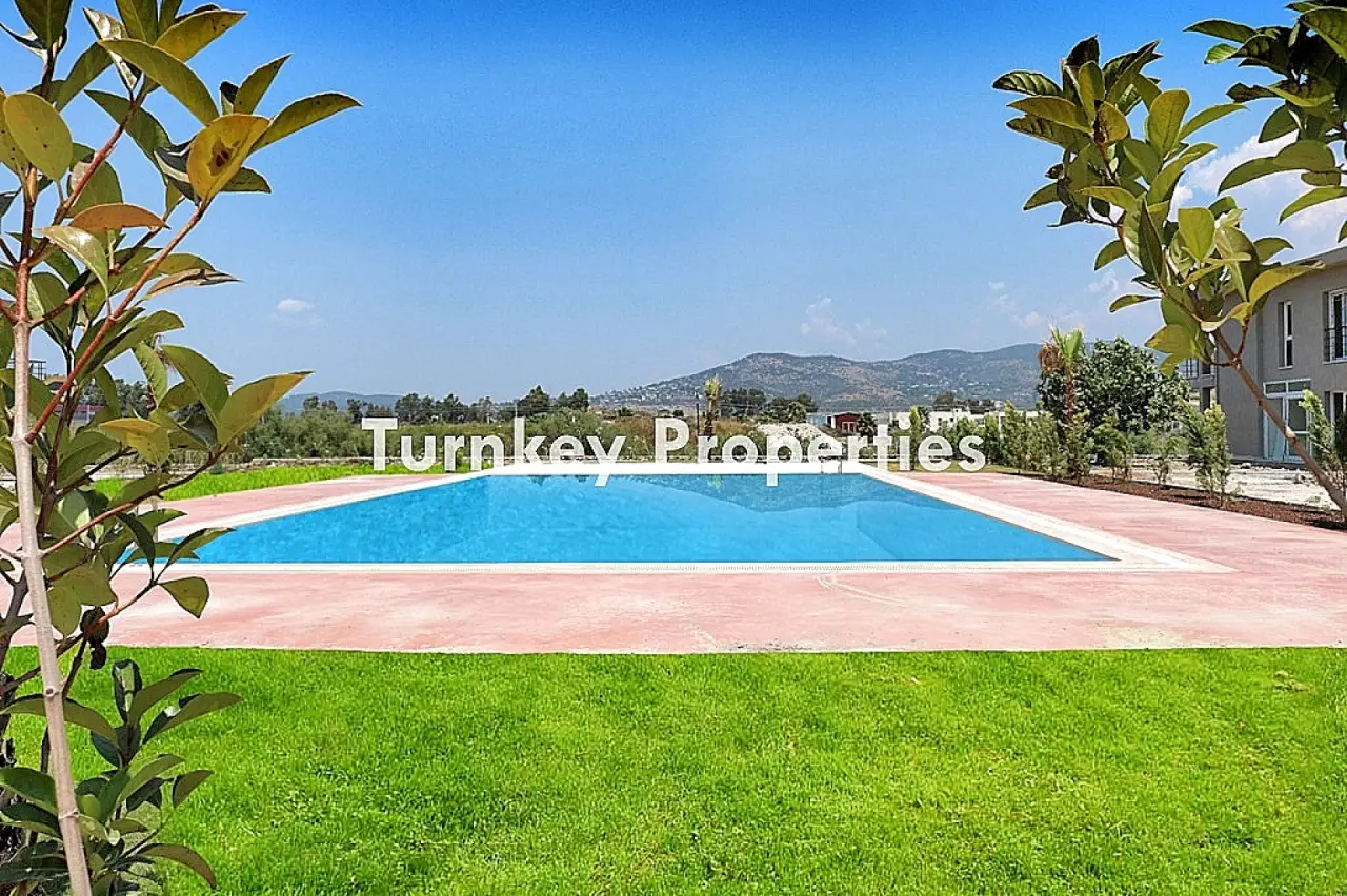 Garden Flat With A Pool And Parking For Sale In Poyrazkoy Meselik — 2